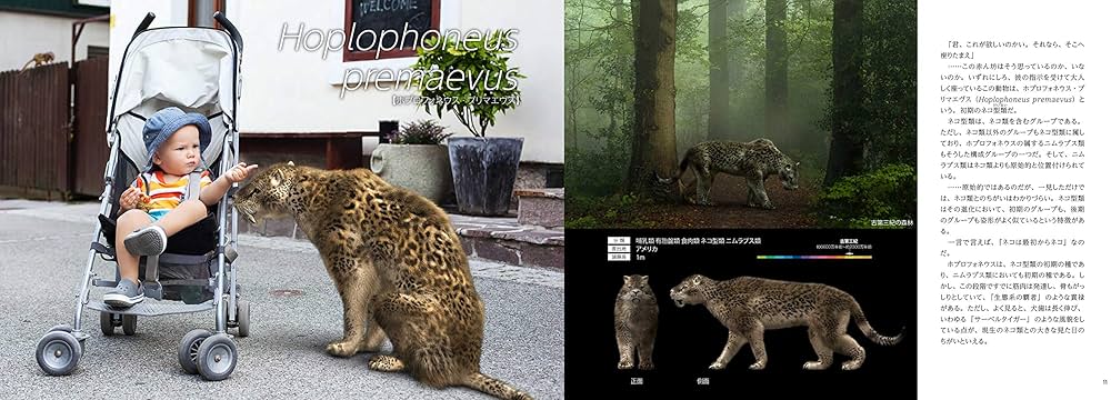 古生物のサイズが実感できる! リアルサイズ古生物図鑑 新生代編